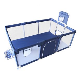 Baby Rail Kids Furniture Corralito para niños Gran piscina seca Corralito para bebés Seguridad Barreras interiores Parque de juegos para el hogar para 06 años 230322