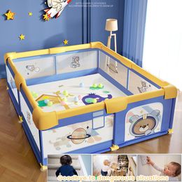 Baby Rail Shining Box Kinderen Speeltuin Veiligheid Barrières Voor 06 Jaar Oude Kinderen Indoor Hek 230628