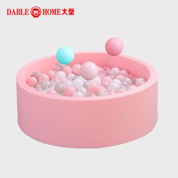 Baby Rail Sponge Ball Pit Aire de jeux en mousse pour bébé Piscine sèche avec parc intérieur Ocean Ball Portable Doux Enfants Cadeaux d'anniversaire pour enfants 230923