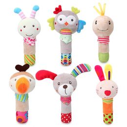 Baby Rattles Toys 024 mois Mobile Hanging lit Poussette en bassin pour enfant