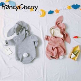 Baby Romper van Children's Conjoined Clothes Girl Bodysuit voor geboren 210515