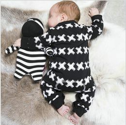 Barboteuse en coton à manches longues pour bébé de 0 à 24 mois, vêtements pour nouveau-né, fille et garçon, combinaison, vêtements pour enfants