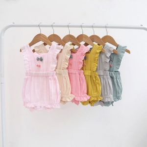 Baby Rompers Kids Clothes Infants Jumpsuit Summer Thin New-Born Kid Clothing C2XZ #