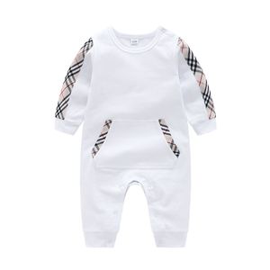 Baby rompertjes Pasgeboren babykleding Katoenen designer romper met lange mouwen Babykleding Baby Jongens Meisjes Jumpsuits