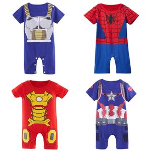 Bébé barboteuses nouveau-né garçons tenue Costume enfant en bas âge coton combinaison Bebe Halloween fête Cosplay vêtements Q0910