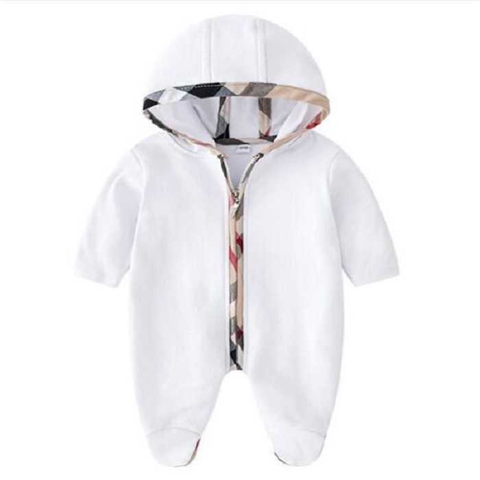 Bebek Rompers Bahar Sonbahar Bebek Bebek Giysileri Yeni Romper Yenidoğan Bebek Kız Çocuk Tasarımcısı Güzel Bebek Tulumları Giyim Seti