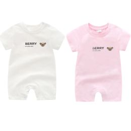 Baby Rompertjes Lente Herfst Jongen Meisjes Kleding Romper Katoen Pasgeboren Bodysuit Kids Designer Jumpsuit Mode Kleding CSG2401252-8