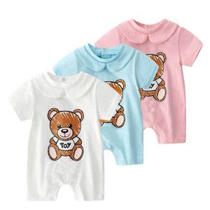 Peleles de bebé, ropa de verano para bebé (niño o niña), mono de manga corta para recién nacido, mono para recién nacido de 3M-24M