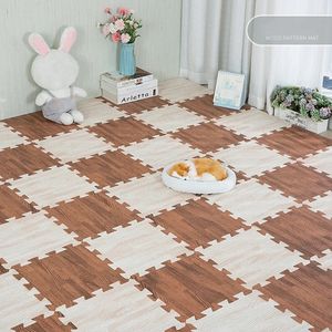 Baby Rugs Playmats 16/18/24 pièces 30*30*1 cm bébé EVA mousse Puzzle tapis de jeu enfants tapis jouets tapis de jeu tapis pour enfants bébé exercice carrelage tampons 231108