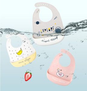 Ins baby waterdichte siliconen slabbetjes baby eten voedsel bib kinderen gezondheid safty brop kleding rijstzak niet gewassen