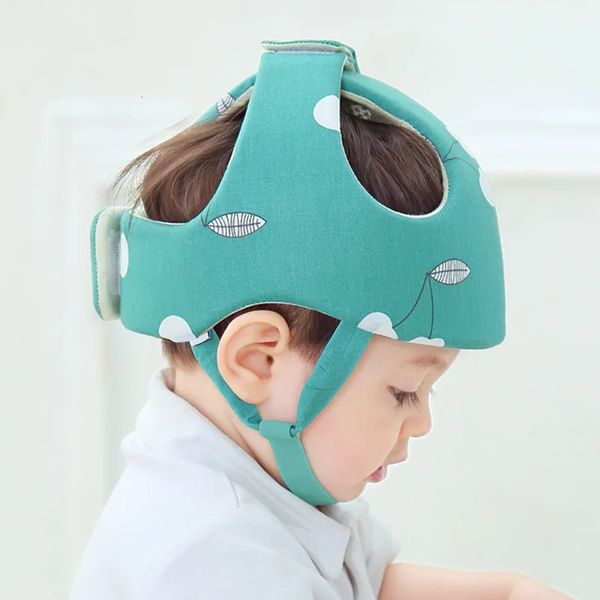 Casque de sécurité pour bébé, chapeau de Protection de la tête, coussin antichute pour tout-petits, apprendre à marcher, casquette de protection réglable, couvre-chef 240116