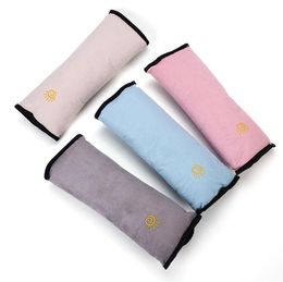 Bébé Sécurité Ceinture De Sécurité Oreiller Harnais Épaulière Couverture Enfants En Peluche Protection Couvre Coussin De Voiture Auto Support Siège De Voiture Décoration BC260