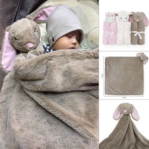 Bébé Couvertures de sécurité Jouet Couverture Literie Automne Hiver Nouveau-né Infant Toddlers Enfants Enfants Doux Chaud Corail Polaire En Peluche Jouet LJ201014