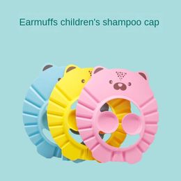 Baby Shampoo Art Baby Imploude Waterproy Protector Baby Shower Shampoo Ajustable Sombrero de ducha 240506
