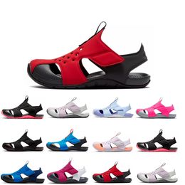 Chaussures de bébé Sandales de plate-forme noire pour enfants Chaussures Summer Garçons filles Neutral Childrens Ske #