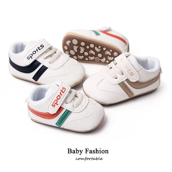 Baby Shoes Fashion Pu Baby First Walkers Soft Soft Soft Baby Girls Girls Princess Shoes Sneakers 0-18 mois