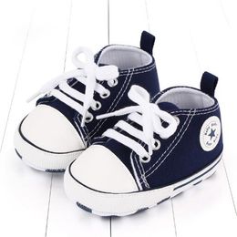 Babyschoenen eerste wandelaars Crib schoen canvas peuter baby sneakers mocassins zachte meisjes jongens schoeisel kinderen schoen