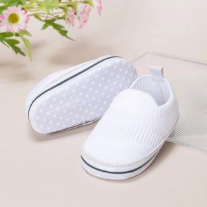Babyschoenen vliegen Weef klassieke casual sneakers ademende eerste wandelaar pasgeboren babyjongen meisje zachte zool sportwieg schoenen