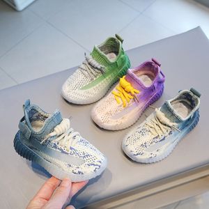Babyschoenen Kindersneakers Mode Sneakers Zool Sport Tennis Hardlopen Casual Flats Ademende kinderschoenen Maat 21-32