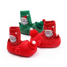 Babyschoenen Mooie pasgeboren babymeisje Jongensschoenen Kerstmode Babyschoenen Kinderschoenen Booties Babylaarzen