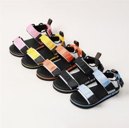 Baby schoenen zomer kinderen sandaal mode breien kinderen peuter hoge kwaliteit strand indoor sandalen jongens meisjes antislip casual dia's groothandel