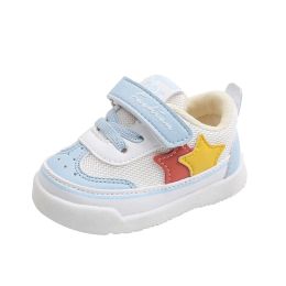 Babyschoenen peuter meisjes jongens mesh ademende casual schoenen kinderen comfortabele zachte zool sneakers first walkers kinderschoenen