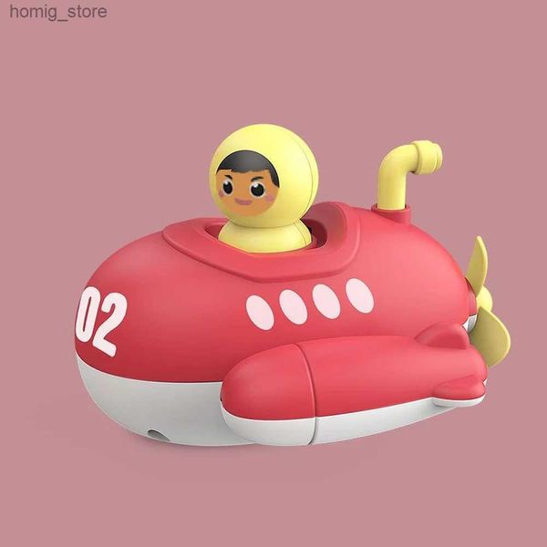 Baby shower jouet sous-marin jouet windy windup boat childrens water jouet piscine plage jeu enfant jouet enfant cadeau y240416