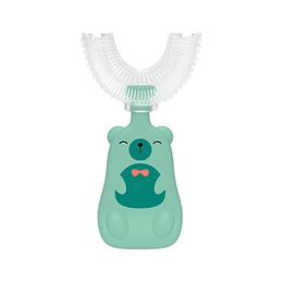 Baby siliconen tandenborstel kinderen 360 graden u-vormige bijters reiniging borstel kinderen tanden orale zorg