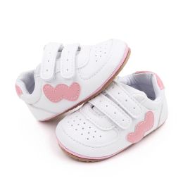 Baby Sneaker TPR Sole Anti-Slip Soft PU Ademend comfortabel Baby First Walking Shoes voor peuter jongens en meisjes 0-6-12 maanden