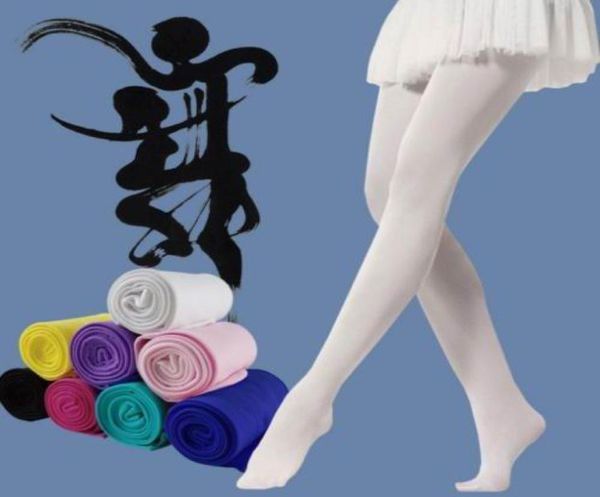 Chaussettes de bébé 18 couleurs de mode filles colorites de ballet enfants collants berceneurs basses de danse chaussettes de danse2290590