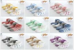 chaussettes bébé nouveau-nés en hiver épaississement des chaussettes courtes unisex