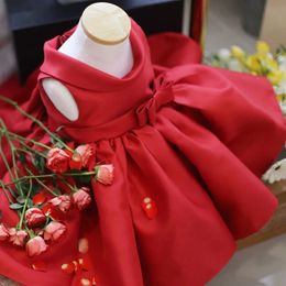 Bébé espagnol Lolita princesse robe de bal perles conception fête d'anniversaire vêtements de baptême pâques Eid robes pour les filles 240309