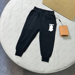 Bébé printemps 100% coton pantalons longs enfants vêtements de marque garçon pantalons de luxe filles vêtements de sport adolescent nouvelle tendance vêtements d'extérieur enfants pantalons de sport kalekids CXD240226-6