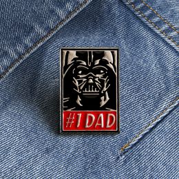 Boys Science Fiction Dad Hero Emamel Pin Childhood Game Film Film Quotes Broche Badge Leuke anime films Games Hard Emaille Pins