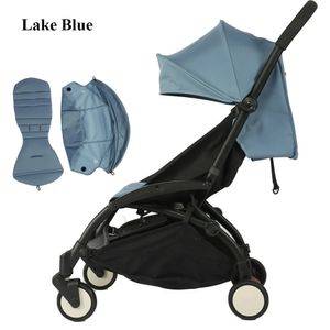 Baby Stroller Accessories 175° 2PcsSet Hood Mattress For YOYO2 Sunshade Seat Cushion Yoyo YOYA 1 1Material Quality 240106