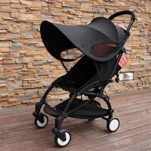 Baby Stroller Accessories Carriage Sun Shade Kids Stroller Sunshade Cover PRAMS Winddichte kap Hap Luifel Cover Stroller Zon Visor 240423