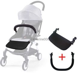 Kinderwagen Accessoires voor Yoyo Kinderwagen Armsteun Bumper Bar Wandelwagen Voetsteun Treeplank Kinderwagens Kinderwagen Deel Voor Babyyoya L230625