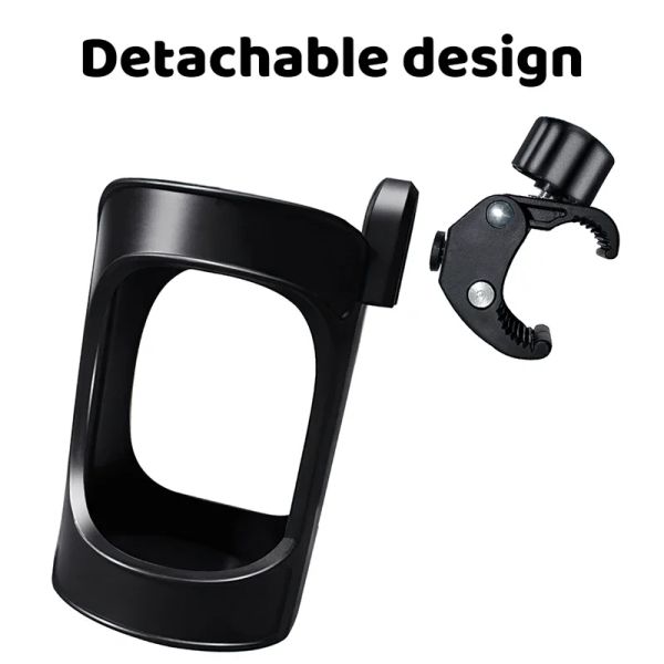 Porte-poussette porte-tasse 2 en 1e bouteille Universal Témère Tobe Tobe électrique Bouton Bootage de véhicule Kettle Rack Bike Bottle