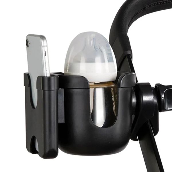Porte-poussette porte-tasse support de biberon Universal 2 en 1 Bicycle électrique bouton support de bouilloire