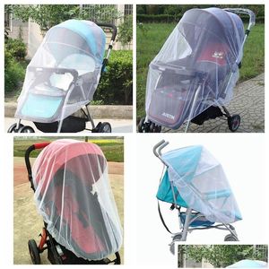 Baby Stroller Pushchair Mosquito Insect Shield Net Safe Beveiliging Bescherming Mesh Accessoires Kar VT0146 Drop Delivery Dhnhv