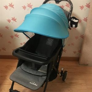 Bébé poussetteur Visor Visor Carriage Sun Shade Cauve Couvre pour les accessoires de poussette Pram Seat d'autom