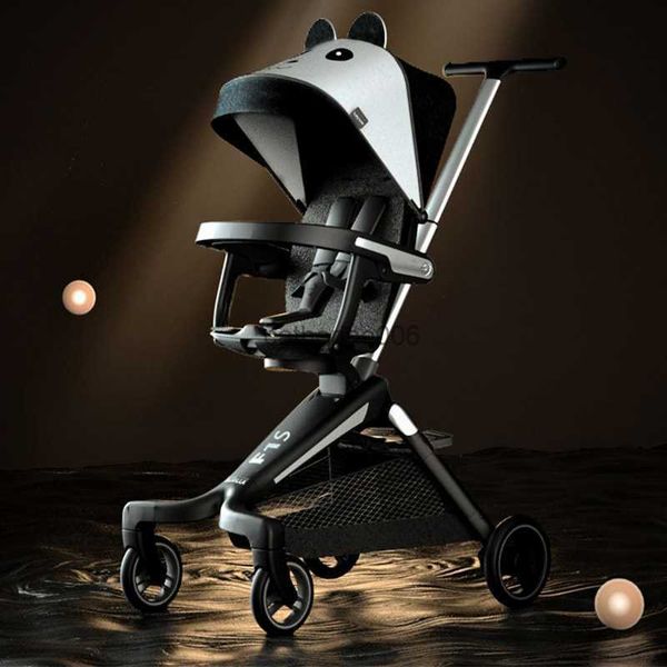 Poussette bébé poussette pliante super portable L230625