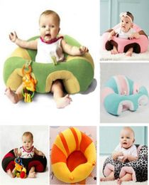 Baby Support Seat Plush Soft Baby Sofa Infant Leren om stoel te zitten Keep je houding comfortabel stoelen 2675731