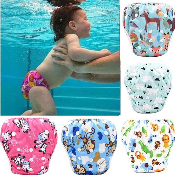 Couches de bain pour bébé Couches en tissu réglables imperméables Pantalon de piscine Couverture de couche-culotte de natation Réutilisable Lavable Bébé Couches 220720