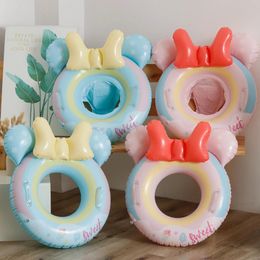 Baby Swim Ring Tube opblaasbaar speelgoedcartoon schattig zwemstoel voor kinderen zwemcirkel dobber zwembad strand water feest speelgoed 240403