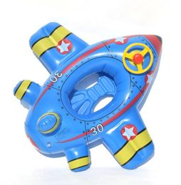 Baby Swimming Float Ring Infant Peuter Safety Aquatics Stoelen Ring opblaasbare waterwielbuizen Drijvende kinderen Zwemhulptraining Training Trainer Accessoires