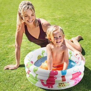 Baby zwembad ring multifunctioneel zwemcirkel bad klassiek opblaasbaar praktische kinderen waterspeelgoed 240506