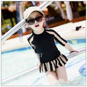 Baby Swimswear Black Sleeve Enfants 2-11 ans