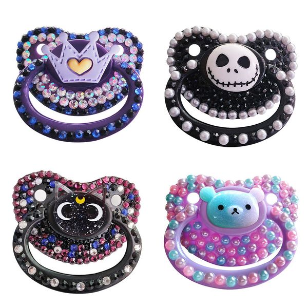 Bébé Teethers Jouets Adulte Sucette Petit Chat Ours Motif Silicone Plus La Taille Espace Daddys Fille Dummy 230608