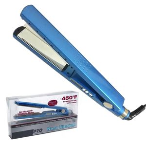 Baby Titanium Pro 450F 1/4 Plancha de pelo Pelos Rizador de pelo de hierro plano Enchufe de EE. UU./Eu/Uk/Au